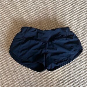 lululemon athletica Navy Performance Running Shorts